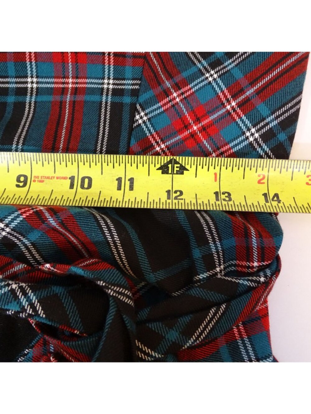 Draper James Sleeveless Tartan Plaid Belted Fit and Flare Dress Size 4 Preppy - Picture 9 of 10